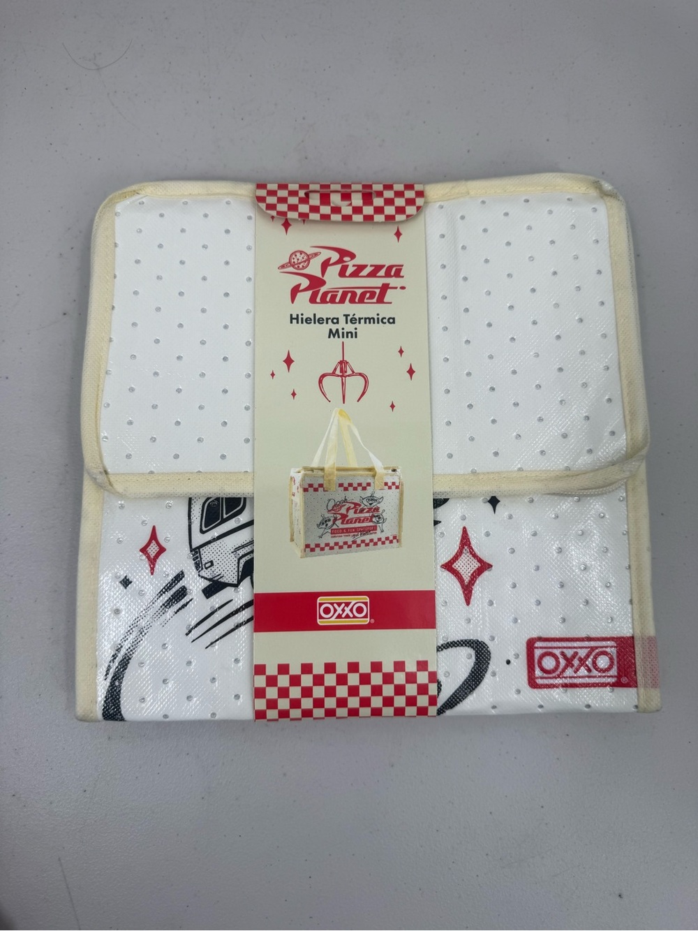 OXXO Disney Toy Story Pizza Planet Mini Insulated Cooler Bag (Mexico Exclusive)